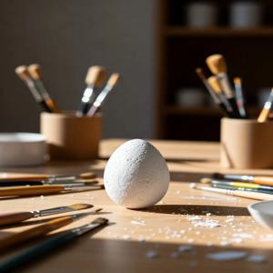 DIY 페인팅 에그 3개 세트, 15cm 크기의 폼 재질, 부활절 장식용, 에그 아트 활동, 창의적인 재미