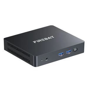 Firebat T6 미니 PC 인텔 i3 8109U LPDDR3 8GB RAM M.2 SATA 256GB SSD WiFi5 BT4.2 1000M Lan 휴대용 Windows11 데스크탑 컴퓨터