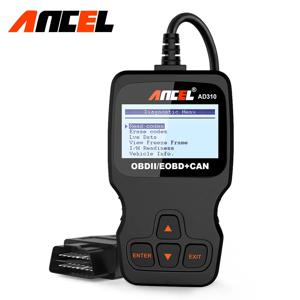 ANCEL AD310 자동차 전체 obd2 진단 도구 obd ll 자동차 전문 자동 코드 리더 스캐너 체크 엔진 라이트 DTC 검색