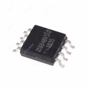 Molewei 10PCS W25Q64JVSSIQ 플라스틱 보호 슬리브-8 64Mbit SPI 플래시 검정색 플라스틱 보호 케이스