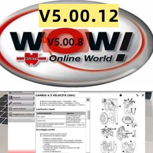 2026년 핫세일 W-ur-th WOW V5.00.12 WOW 5.00.8 R2 소프트웨어 다국어 지원 키젠 포함 Tcs 멀티-다이아그 자동차 진단 도구