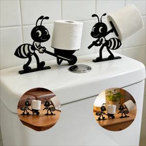 1Pcs 새로운 Ant Antipaper 롤 홀더, 욕실, 거실 창조적 인 장식 아이템, 다기능 화장지 보관 아트웍