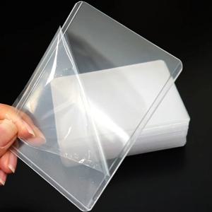 25-100pcs 하드 카드 슬리브 안티 스크래치 홀더 프로텍터 YuGiOh 포켓몬 스포츠 수집 카드 보관 장난감에 적합