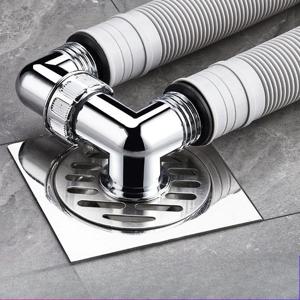 세탁기 배수구 커넥터 |   2-in-1, 냄새 차단, 오버플로 방지, 3방향 범용 배수 어댑터 |   플라스틱 소재