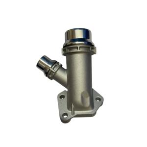 1Pcs 알루미늄 워터 펌프 온도 조절기 커넥터 BMW M47 M57 용 냉각수 플랜지 파이프 111122247744 11127806196 엔진 부품