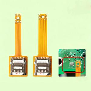 ESIM-SIM 카드 어댑터, 무선 Wi-Fi 지원 스마트폰 및 스마트워치용, ESIM-SIM 물리적 카드 확장 어댑터, DIY 수동 납땜 방식