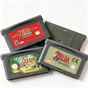 젤다 GBA 게임 카트리지 32비트 비디오 게임 콘솔 젤다의 전설 게임 카드 링크 투 더 패스트 어웨이크닝 DX 미니쉬캡