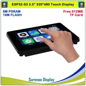 Guition HMI W5 ESP32-S3-N16R8 3.5인치 320x480 IPS LCD 디스플레이 모듈 터치 스크린 WiFi 블루투스 PSRAM 플래시 JC3248W535C_I_Y
