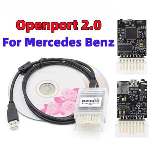 풀칩 오픈포트 2.0 ECU 플래시 오픈 포트 2.0 칩 튜닝 OBD2 자동차 진단 도구 (메르세데스 벤츠 J2534 ECU 코드 스캐너용)