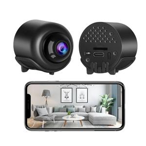 미니 무선 카메라 2.4G, 야간 투시 기능이 있는 가정용 보안 WiFi 카메라, 실내용 소형 원격 모니터링 카메라