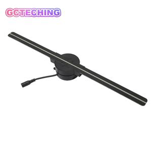 3D 홀로그램 팬 16.5인치 2000x224 WiFi 3D 프로젝터(비즈니스 매장 광고용 224개 LED 라이트 비드 포함) 100‑240V