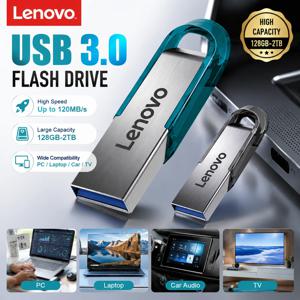 레노버 USB 3.0 고속 내구성 데이터 저장 스틱 펜 드라이브 펜드라이브 다양한 용량 512GB 256GB 128GB USB 플래시 드라이브