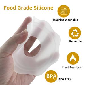 새로운 디자인의 BPA 무첨가 실리콘 플랜지 패드, 8~8.5cm 직경의 플랜지에 호환되는 유축기 액세서리, 스펙트라(Spectra) 모델에 적합