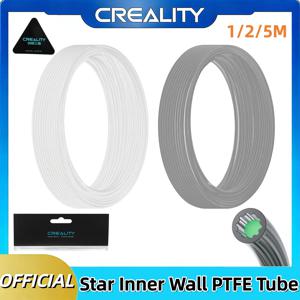 Creality 업그레이드된 저저항 PTFE 튜브 최대 260도까지 사용 가능 ° C(1/2/5M) – 매우 부드러운 흐름을 위한 별 모양 채널, 30% 더 적은 저항