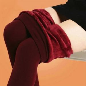 여성용 겨울용 보온 두꺼운 팬티스타킹 기모 안감 스트레치 슬림 레깅스 팬츠