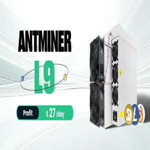LTD 9월 생산분, BITMAIN ANTMINER L9, 16GB 메모리, 16GH/s 해시 파워, 스크립트(Scrypt) 암호화 방식 ASIC 채굴기 |   프로모션 제공