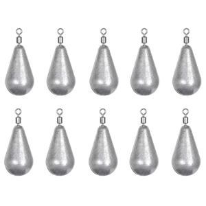 10 개/몫 낚시 무게 싱커 3.5g 5g 7g 10g 14g 20g 소프트 미끼 싱커베이스 낚시 태클 액세서리