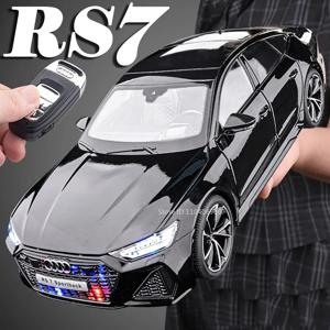 1:18 스케일 RS7 롤스로이스 팬텀 자동차 장난감 모델 합금 다이캐스트 충격 흡수 도어 개폐 사운드 라이트 성인 및 어린이 선물용