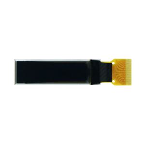 0.87인치 OLED 디스플레이 모듈, 128x32 해상도, SSD1316 드라이버, I2C 인터페이스, 단색, 베어 패널 소형 디스플레이 LCD 모듈