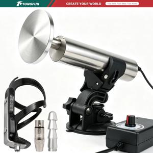 새로운 70mm 스트로크 DC 미니 텔레스코픽 선형 액추에이터, 80mm 플레이트, 29-330RPM, 소형 휴대용 왕복 운동 메커니즘 모터