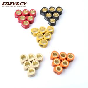 6PC 레이싱 변속기 롤러 무게 20x15mm 8g 10g 13g 15g 19g Honda Chiocciola NES Dylan PCX SH CH150 125cc 150cc