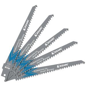 EZARC 목재 가지치기용 왕복톱날 150/225/300mm 날카로운 연마된 톱니 CRV 장수명 세이버톱날 5TPI