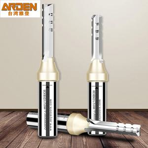 Arden 3 플루트 TCT 스트레이트 라우터 비트 3 블레이드 커팅 CNC 밀링 커터 목재 MDF 다층 파티클 보드 용 초경 커터