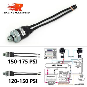 공기 압축기 압력 제어 스위치 밸브, 70-100PSI, 90-120PSI, 120-150PSI, 150-175PSI, 1/4NPT