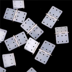 RC 비행기 KT 드론 부품 모델 교체 용 20 개/몫 나일론 및 고정 힌지 보드 20x36mm/16x29mm/12x24mm