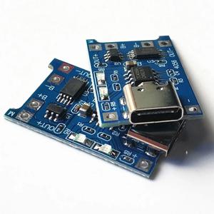 5 PCS Type-c/마이크로/미니 USB 5V 1A 18650 TP4056 보호 기능이 있는 리튬 배터리 충전기 모듈 충전 보드 듀얼 1A 리튬 이온