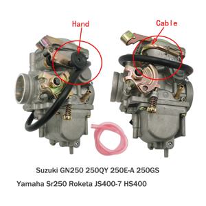 스즈키 GN 250 Carburador GN300 Dr250 Yamaha Sr250 Roketa Jianshe JS400-7 Hensim HS400 스카우트 300CC-400CCCarb GN250 기화기