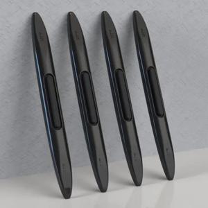 4Pcs 자동차 도어 가장자리 충돌 방지 스트립 정전기 방지 에어백 자동차 사이드 가드 및 뷰 미러 보호기 스트립 자동차 스타일링 몰딩