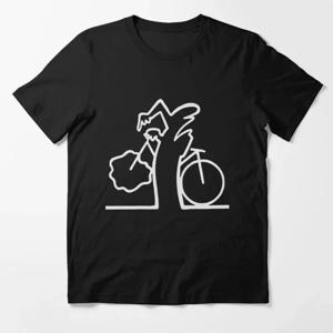 La Linea Happy T 셔츠 남성 여성 반팔 느슨한 통기성 그래픽 Crewneck Tee 하라주쿠 streetwear 탑 캐주얼 Camisetas