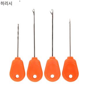 Hirisi 4pcs 잉어 낚시 미끼 바늘 상자 낚시 미끼 도구 낚시 액세서리 BT05