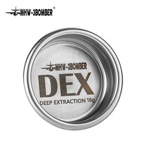 MHW-3BOMBER DEX 정밀 58.5mm 에스프레소 커피 필터 바스켓 (에스프레소 퍽 스크린 포함) 58mm 포터필터 바리스타 액세서리 호환