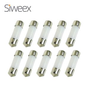 2/4/10PCS 31mm 36mm 39mm 41mm LED 꽃줄 돔 조명 C5W 212-2 6418 흰색 독서지도 트렁크 번호판 램프 전구 12V DC