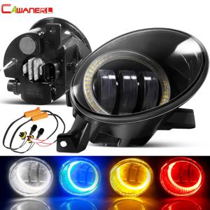 천사 눈 DRL 9006 자동차 안개 운전 램프와 2 X LED 안개등 폭스 바겐 폭스 바겐 골프 제타 6 Tiguan 5N Touran 비틀 EOS 캐디