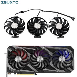 95mm CF1010U12D 그래픽 카드 팬 교체 ASUS Rog Strix RTX 3060 3070 3080 Ti 3090 게임용 GPU 쿨러 RX 6700 그래픽 카드