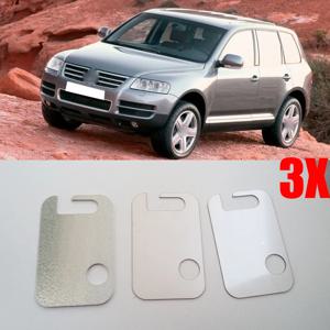 3X 신차 앞 하부 도어 힌지 와셔 심 패드 VW Touareg 7L 2002 2003 2004 2005 2006 2007 2008 2009 2010 7L 5831483
