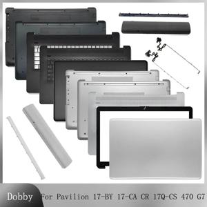 HP 17-BY 17-CA 17T-CR 17Q-CS 470 G7 LCD 뒷면 덮개 노트북 상단 손목 받침대 하단 케이스 실버 블랙 L22508-001 L22515-001
