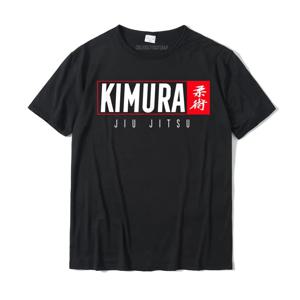 Kimura - Jiu Jitsu 셔츠 - BJJ - 브라질 무술 티셔츠 그래픽 디자인 코튼 남성용 탑 티셔츠 패셔너블