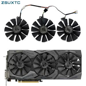 ASUS Strix GTX 1070 OC 1080 1060 1080Ti RX480 GTX1080 비디오 카드 팬 쿨러 교체용 T129215SU 6 핀, 87mm