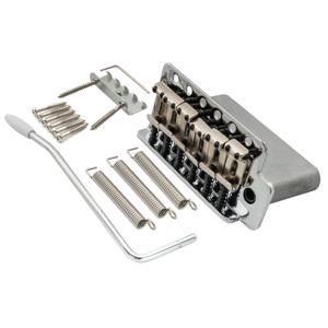 Wilkinson 52.5mm(2-1/16 인치) 빈티지 스타일 풀 블록 ST 기타 트레몰로 브릿지 팝인 암 Squier/Mexico Fender ST용 나사 6개