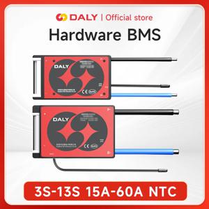DALY BMS 10S 36V 리튬이온 BMS, NTC 7S 24V 13S 48V, 3.7V 전원 배터리 18650 3.2V Lifepo4 4S 12V 8S 24V 전자 자전거 BMS