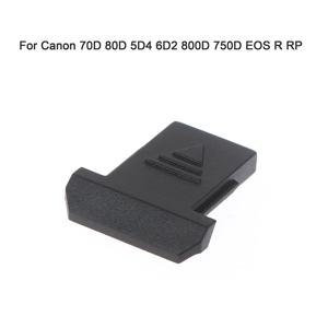Canon 블랙 핫슈 보호 커버 카메라 70D 80D 5D4 6D2 800D 750D EOS R RP