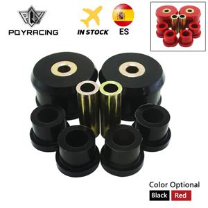 VW Beetle 98-06/Golf 85-06/Jetta 85-06 폴리 우레탄 블랙, 레드 PQY-CAB01 용 프론트 컨트롤 암 부싱 키트