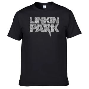 Linkinpark 티셔츠 100% 코튼 남성 셔츠