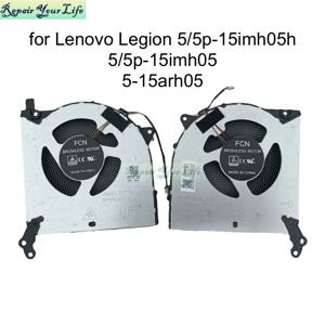 Lenovo Legion 5-15IMH05 5P-15IMH05H 82AW 5-15ARH05 82B5 81Y6 노트북 쿨러 라디에이터 5F10S13917 FM9H FM9J 용 CPU GPU 냉각 팬
