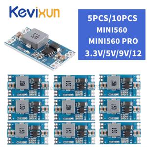 5/10pcs Mini560 5A DC-DC Mini560 PRO 스텝다운 안정화 전압 공급 모듈 6-30V ~ 3.3V 5V 9V 12V