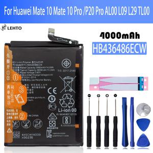 2026년 100% 고용량 HB436486ECW 배터리 화웨이 메이트 10 메이트 10 프로 /P20 프로 AL00 L09 L29 TL00 배터리 + 도구